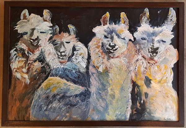 Llamas by Moni Moka
