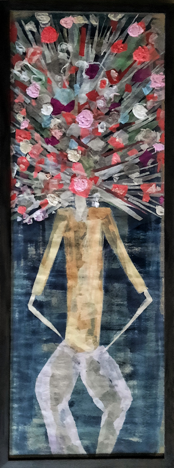 "Hombre Cabeza de Flores" by Moni Moka