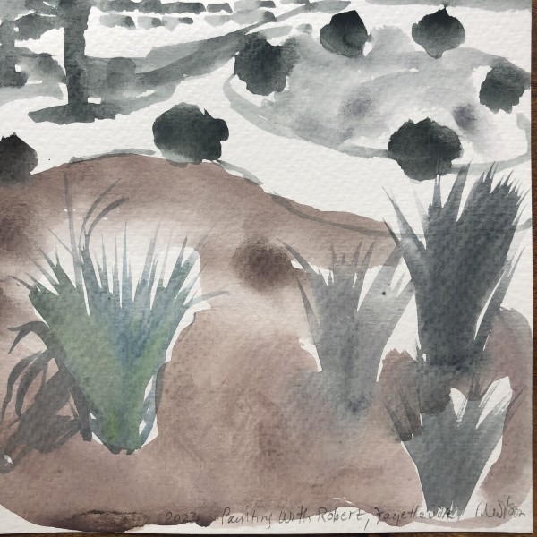 Watercolor: Fayetteville by Marianne Wilson