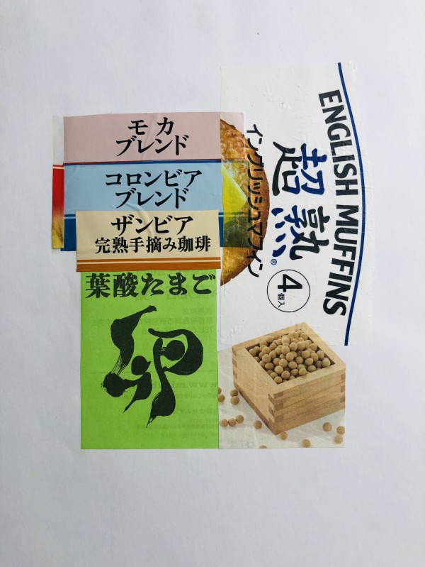 Japan: Kyoto Collage - Mocha Blend by Marianne Wilson