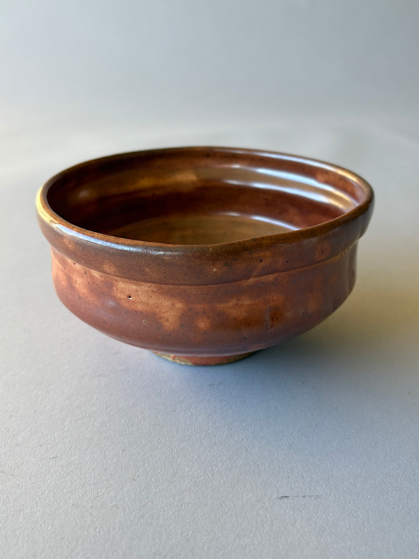 Ceramic Bowl (Matcha Teabowl with Granite Shino Glaze) by Marianne Wilson Studio