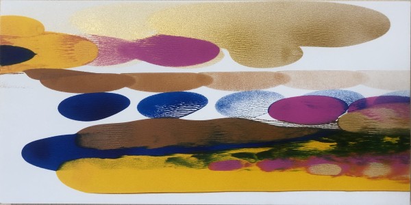 Painting with Brayer by Marianne Wilson