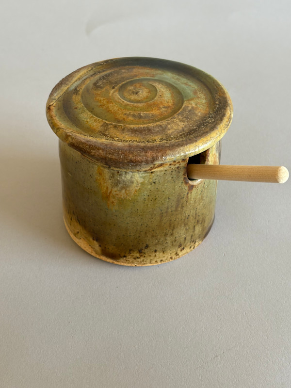 Wood Fired Honey Pot by Marianne Wilson Studio