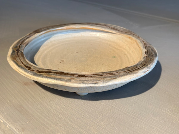 Shallow dish/wide, altered rim by Marianne Wilson Studio