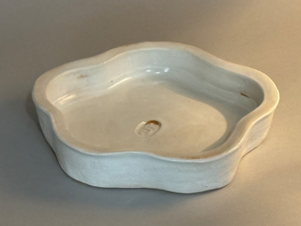 Shallow Ikebana / Moss Vessel #3 (five lobe "sakura" - cherry blossom shape) by Marianne Wilson Studio, Image 2.