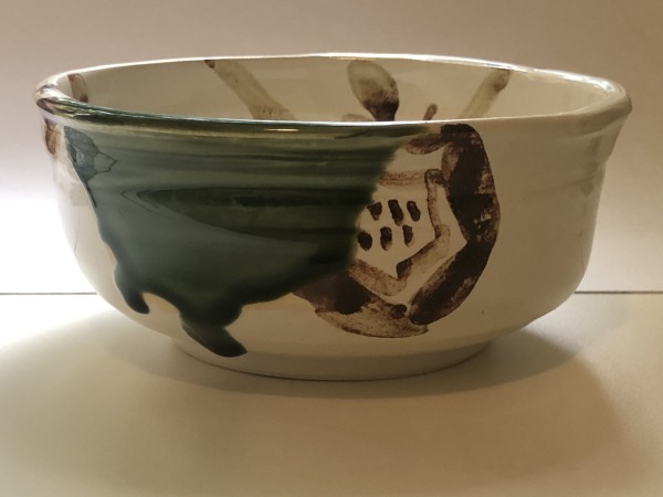Ceramic Bowl: Oribe by Marianne Wilson