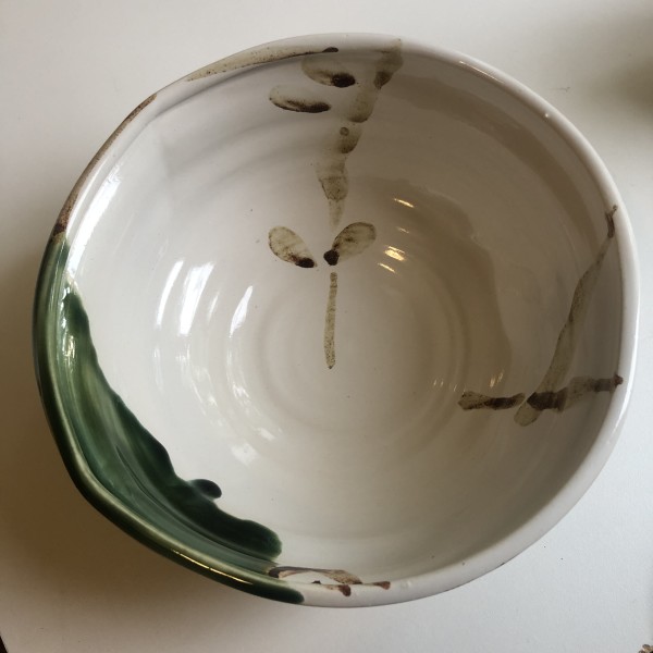 Ceramic Bowl: Oribe by Marianne Wilson