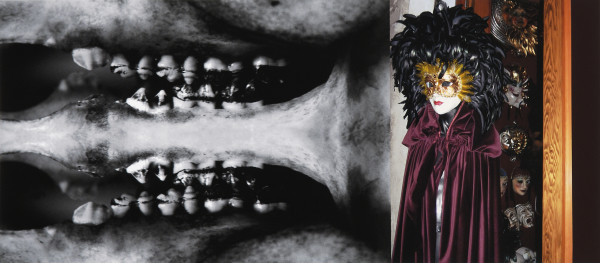 1816.Teeth woman 01 from the series Maskharah | 1816.Teeth woman 01 da série Maskharah by Josely Carvalho
