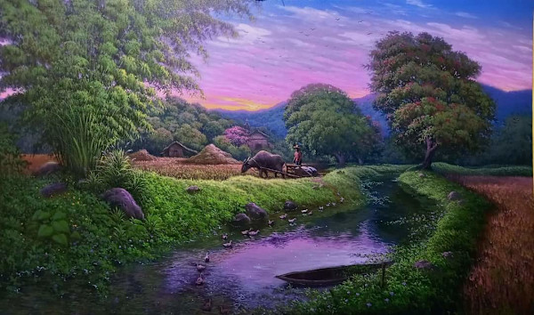 After a long day's work by Jhon Paul Alivio