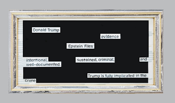 Trump, Redacted by Shelby Head, Image 1.