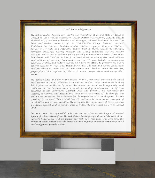 Land Acknowledgement by Shelby Head