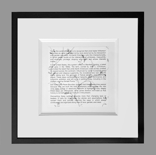 Frame: Papered Over by Shelby Head