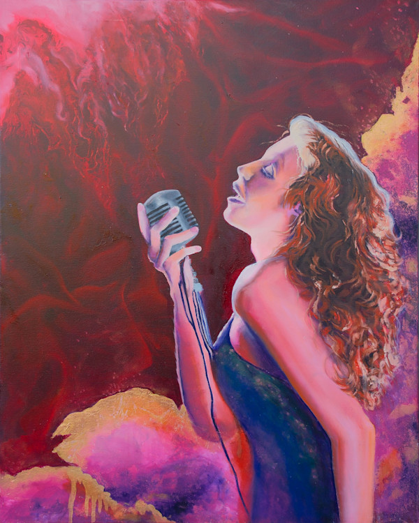 She sang in color by Zahn du Plessis, Image 1.