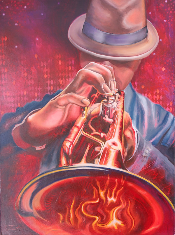 Blaze of sound by Zahn du Plessis, Image 1.