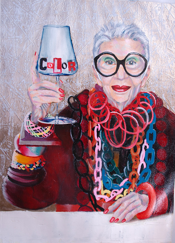Iris Apfel – Studio works by Zahn du Plessis, Image 1.