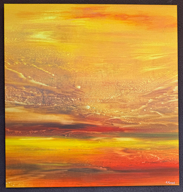 Sunset on the East by Khrystyna Kozyuk