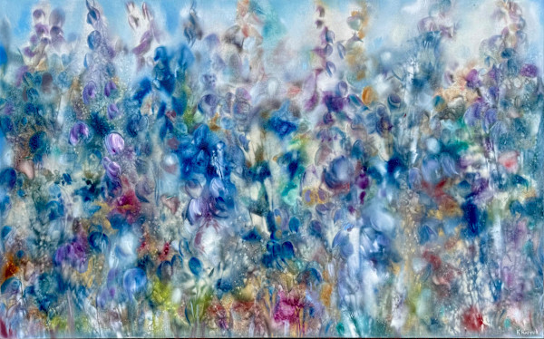 Purple Bells by Khrystyna Kozyuk