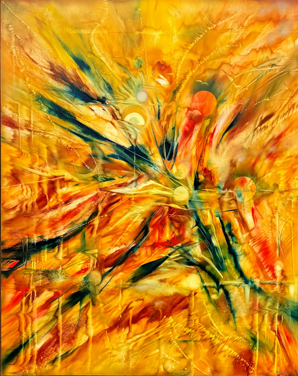 Dream Catcher / Windy Birds II by Khrystyna Kozyuk