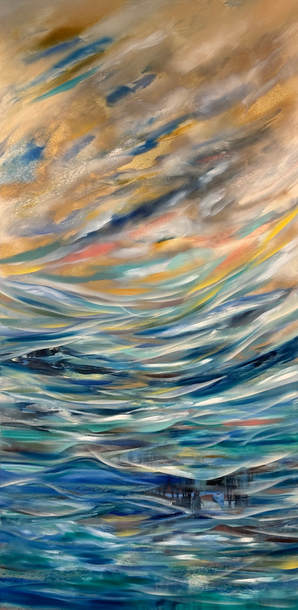 Mountain Shore I by Khrystyna Kozyuk