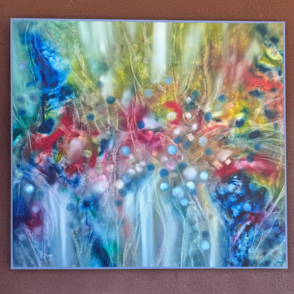 Orb Flowers by Khrystyna Kozyuk