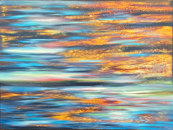 Astral Blue by Khrystyna Kozyuk