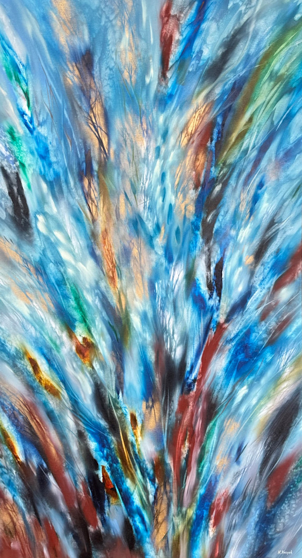 Blue Drops II by Khrystyna Kozyuk, Image 1.