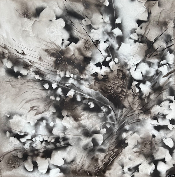 Aspen in Mist 2 by Khrystyna Kozyuk, Image 1.