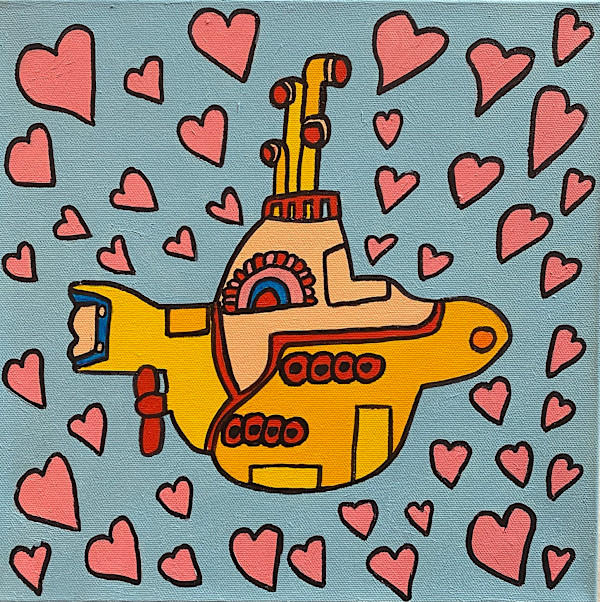 Yellow Lovemarine by David Dayan Fisher