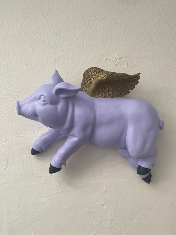 Topanga's Spring '25 Flying Pig by Chris Budzin