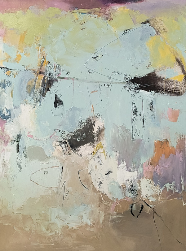 Untitled cerulean by Denise Pfau Demby