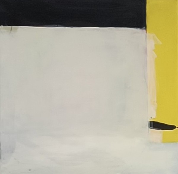 untitled yellow and black by Denise Pfau Demby