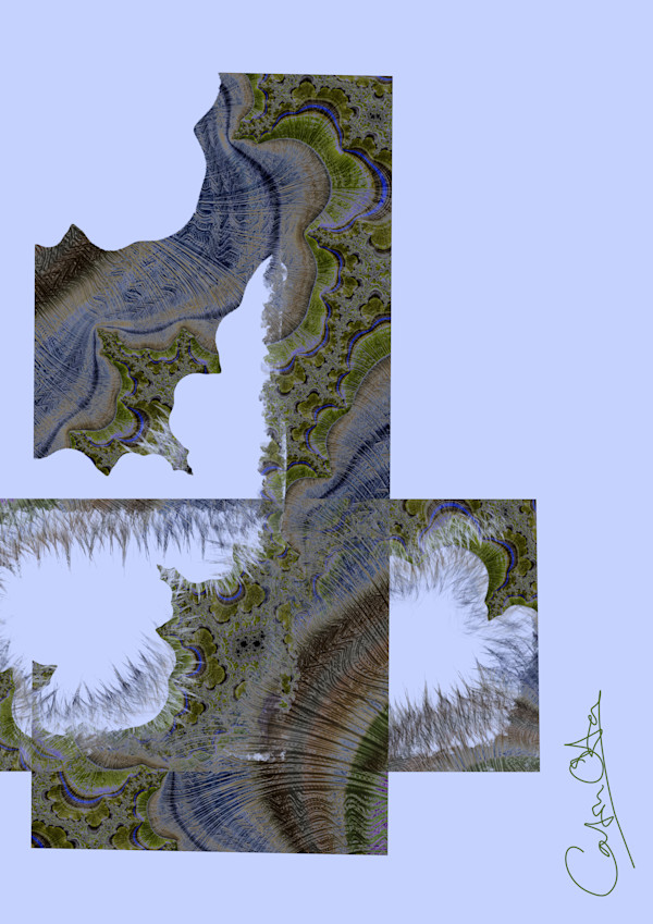 Chichester Iris Fractal, 4 by Catrin O'Hara