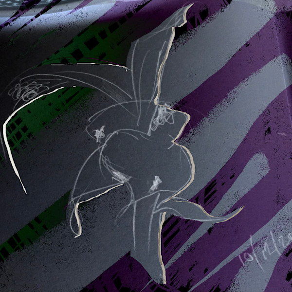 Plant Series 2: Masked Cavendish 3, Striped by Catrin O'Hara