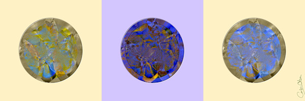 Three Energies Triptych by Catrin O'Hara, Image 1.