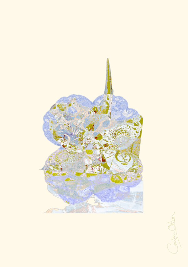 Triceratops Dream 2 by Catrin O'Hara
