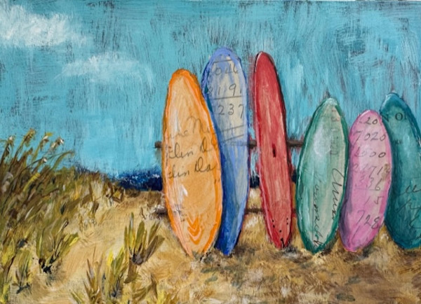 Ready for Dawn Patrol by Lisa Bramhill