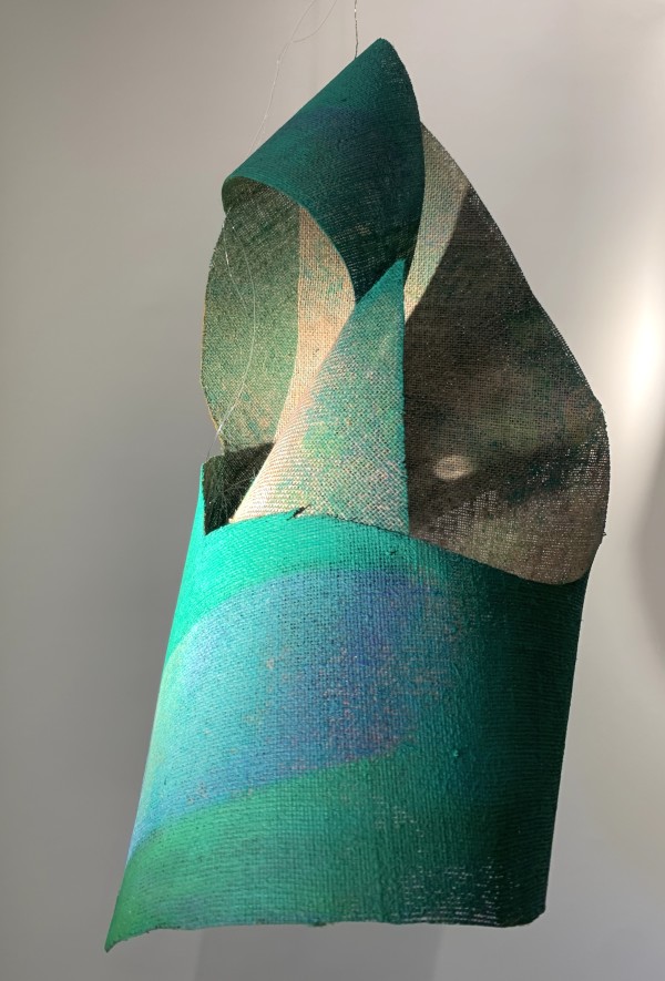 Head Shelter Green by Maria Mimma Scarpini