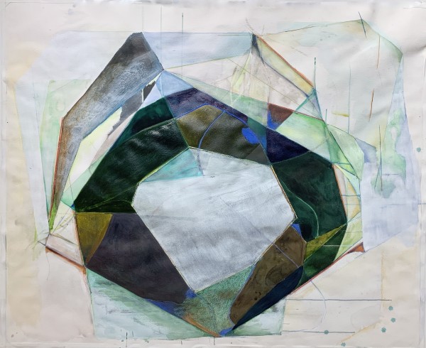 Implosion # 8/Directions in space by Maria Mimma Scarpini