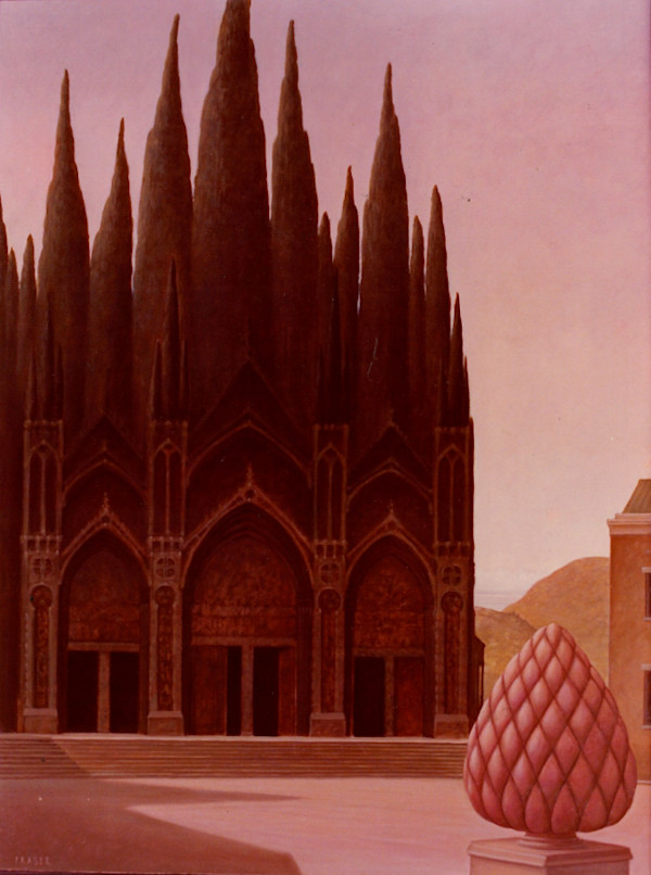 - sin titulo - temple by John Fraser