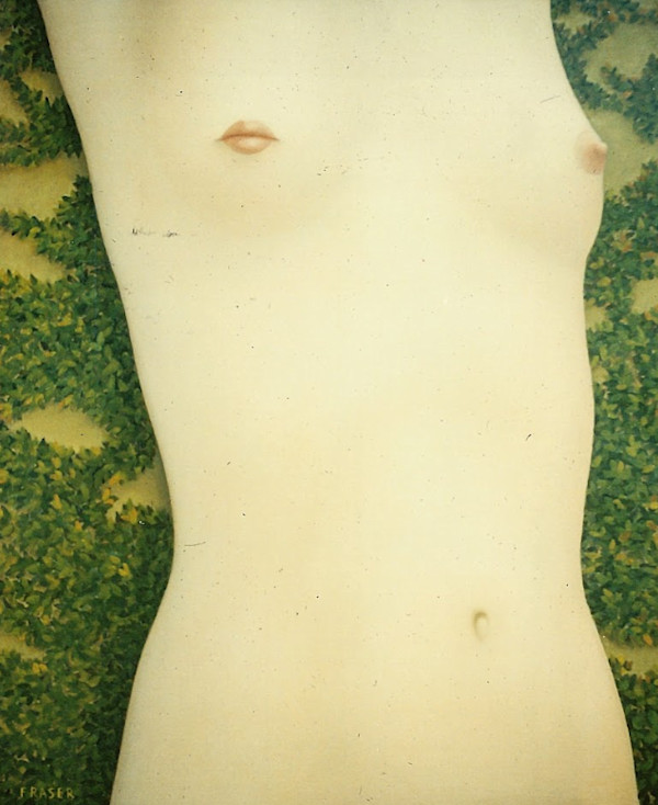 - sin titulo - desnudo hiedras by John Fraser