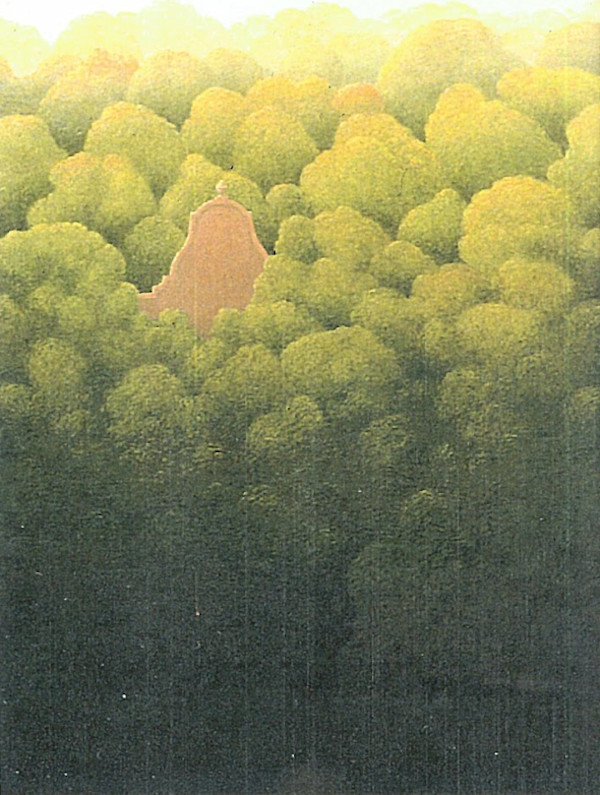 - sin titulo - fachada y bosque by John Fraser