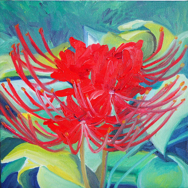 Hurricane Lilies by Claire Dawkins