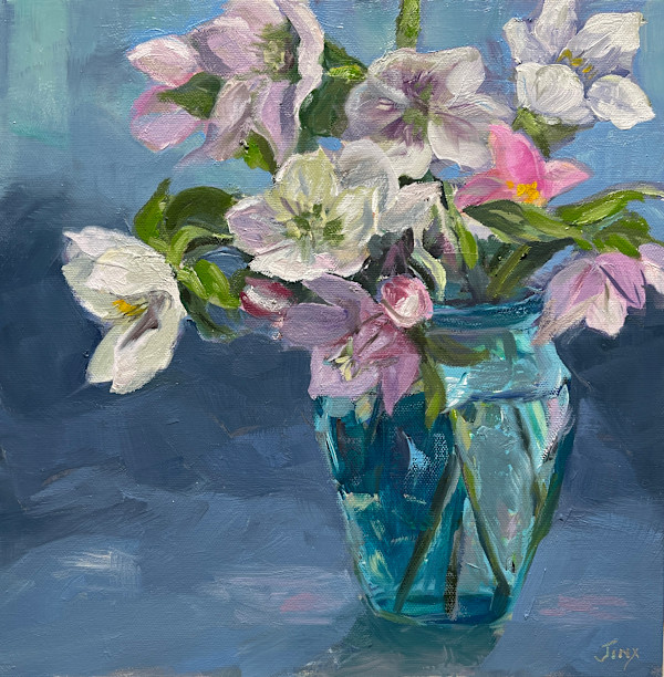 Hellebores by Jinx Constine