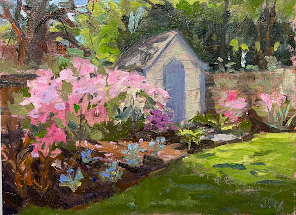 Springtime in a Virginia Garden by Jinx Constine