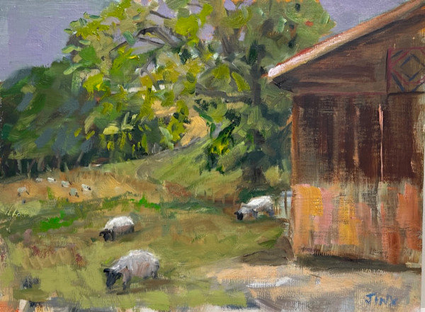 Afternoon Sheep by Jinx Constine