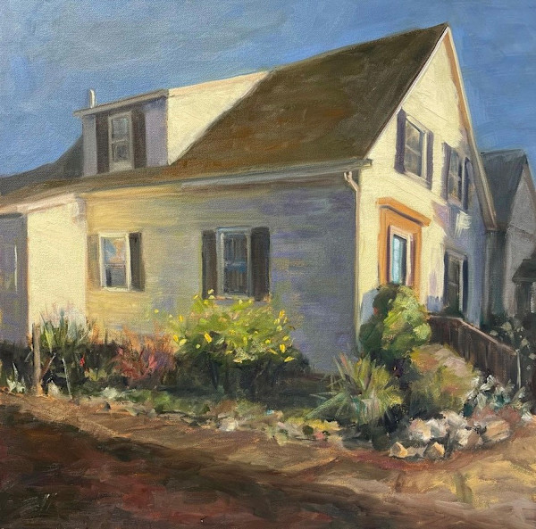 Yellow House in Rockland by Jinx Constine