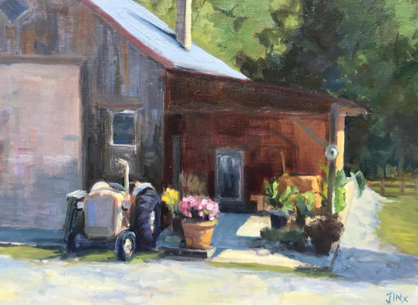 Morning at the Barn by Jinx Constine