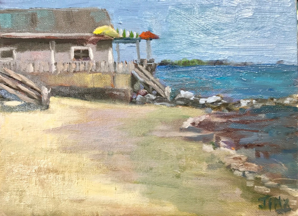 Beach near Cook Street, MA by Jinx Constine