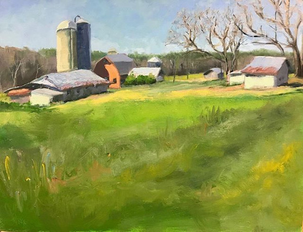 Morning on Cosby Farm by Jinx Constine
