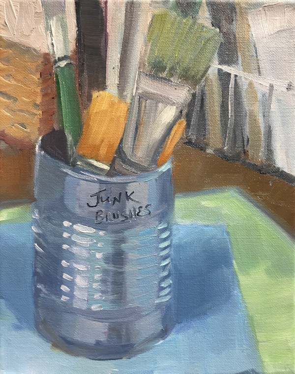 Day 04, Junk Brushes by Jinx Constine